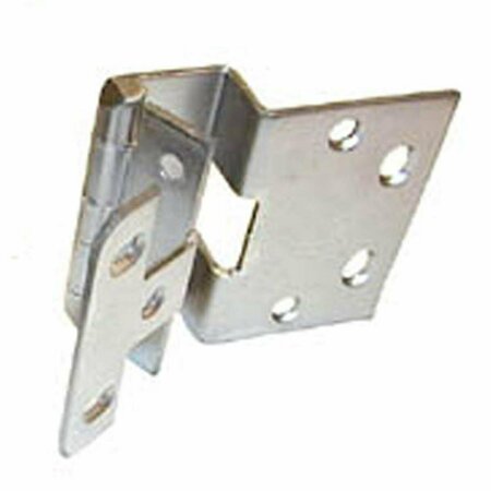 HD RPC 10.18 in. Door Overlay Hinges- Dull Chrome Finish C375 26D